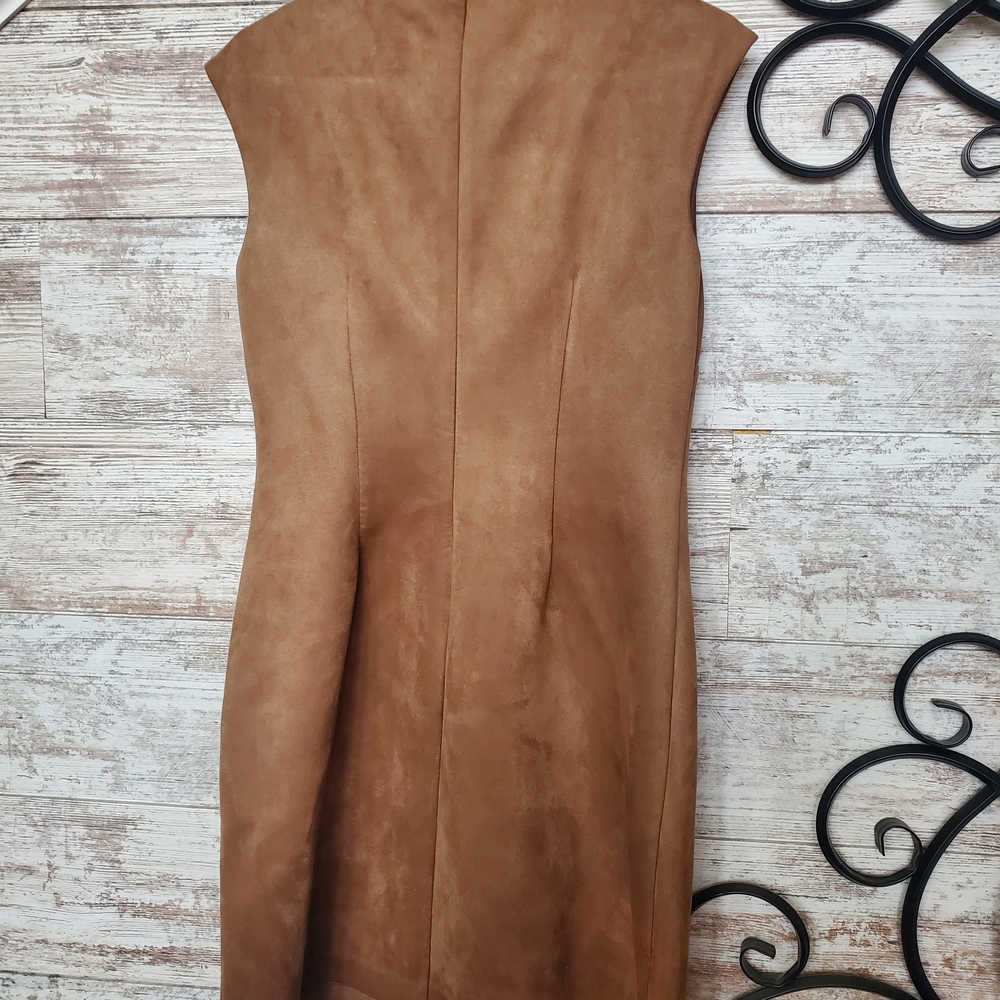 Vince Camuto Brown Studded Women's Dress - Picture 4 of 4